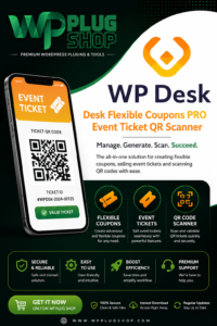 WP Desk Flexible Coupons Pro Event Ticket QR Scanner