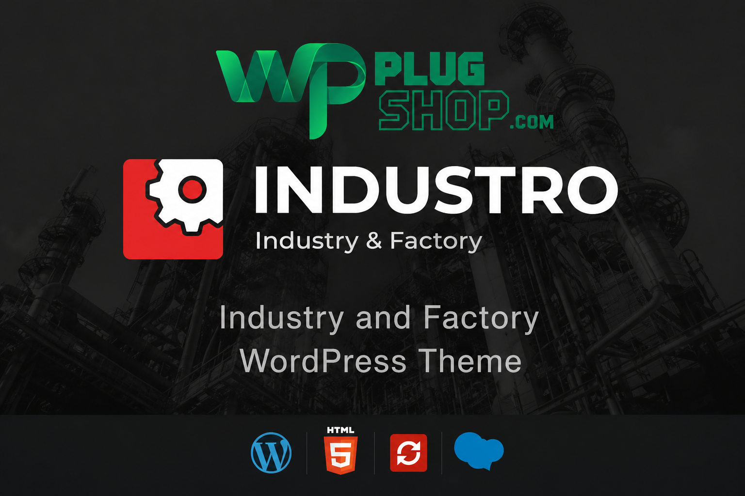 Industro Theme – Industry & Factory WordPress Theme for Manufacturing Businesses