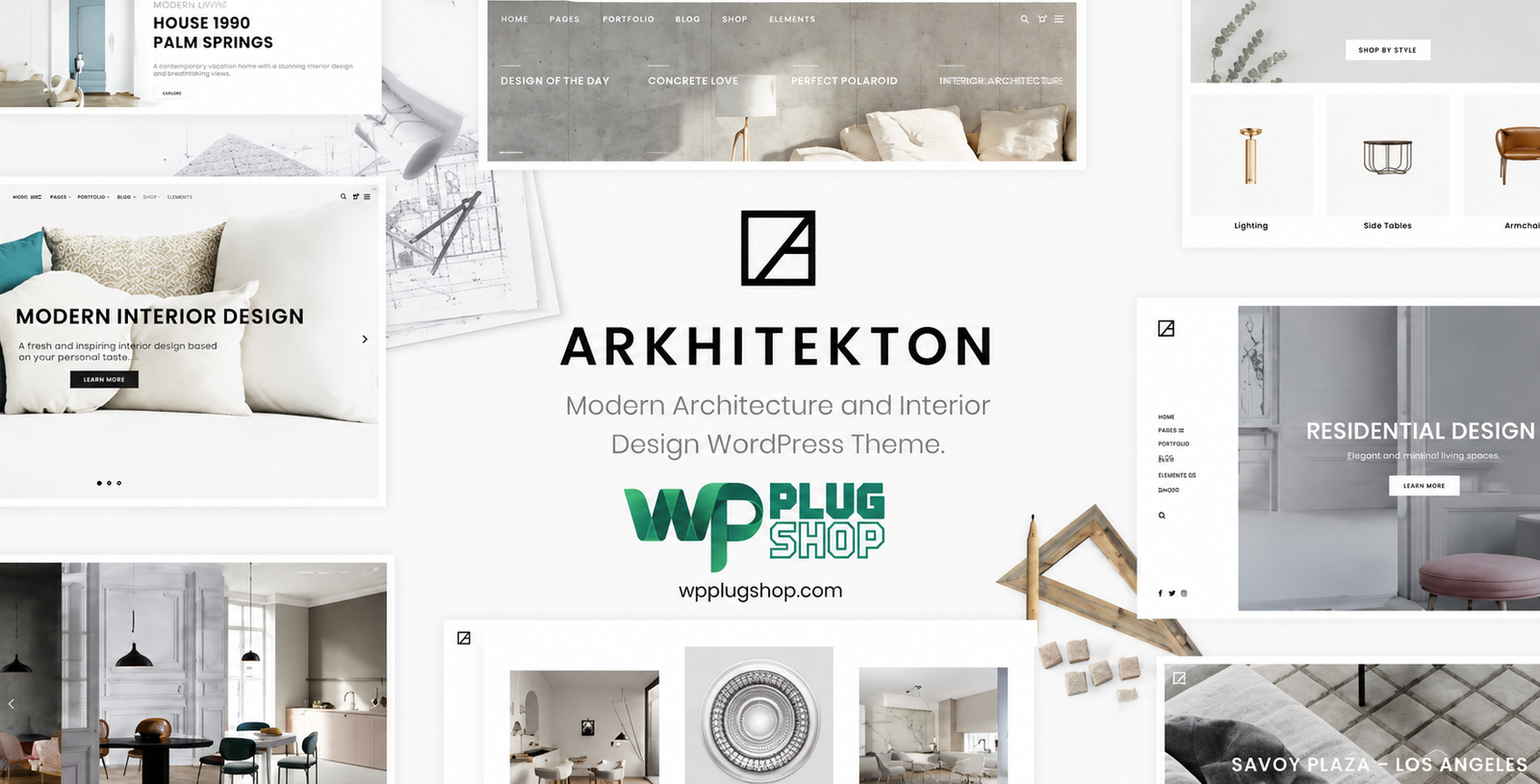 Arkhitekton – Modern Architecture & Interior Design WordPress Theme