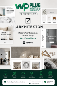 Arkhitekton – Modern Architecture & Interior Design WordPress Theme
