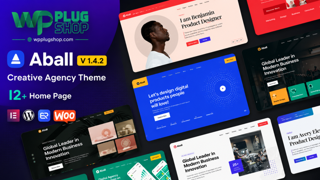 Aball – Creative Agency WordPress Theme