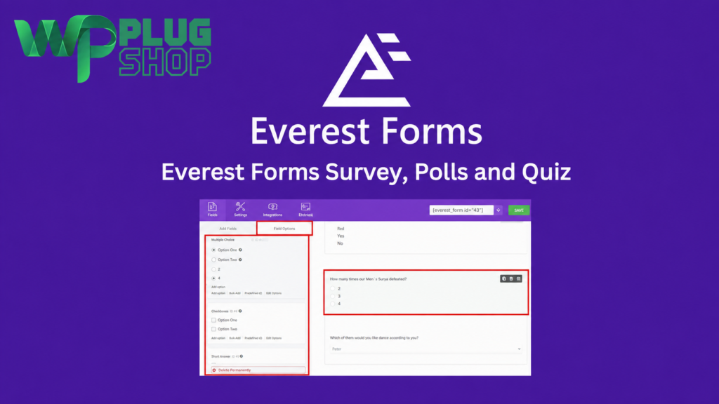 Everest Forms Survey Polls and Quiz