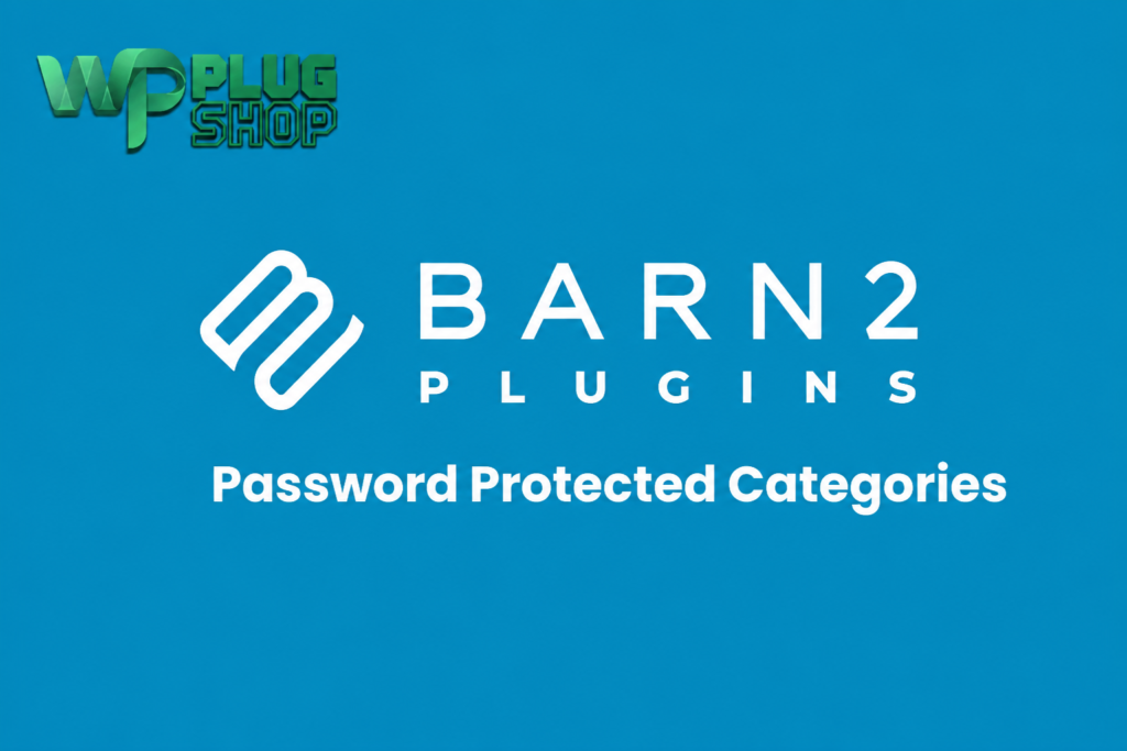 Password Protected Categories by Barn2 Media – WordPress Category Protection Plugin