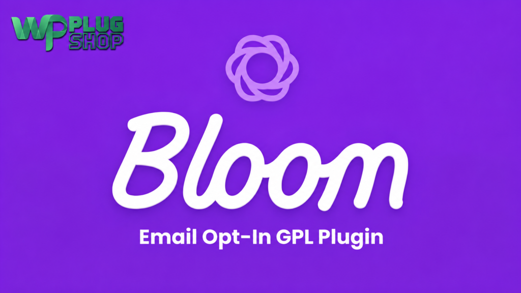 Bloom – Email Opt-In Plugin for WordPress