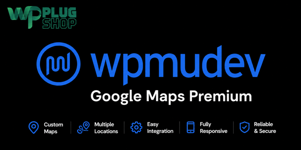 WPMU DEV Google Maps Premium – Google Maps Plugin for WordPress