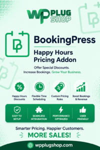 BookingPress Happy Hours Pricing Addon – Dynamic Appointment Pricing