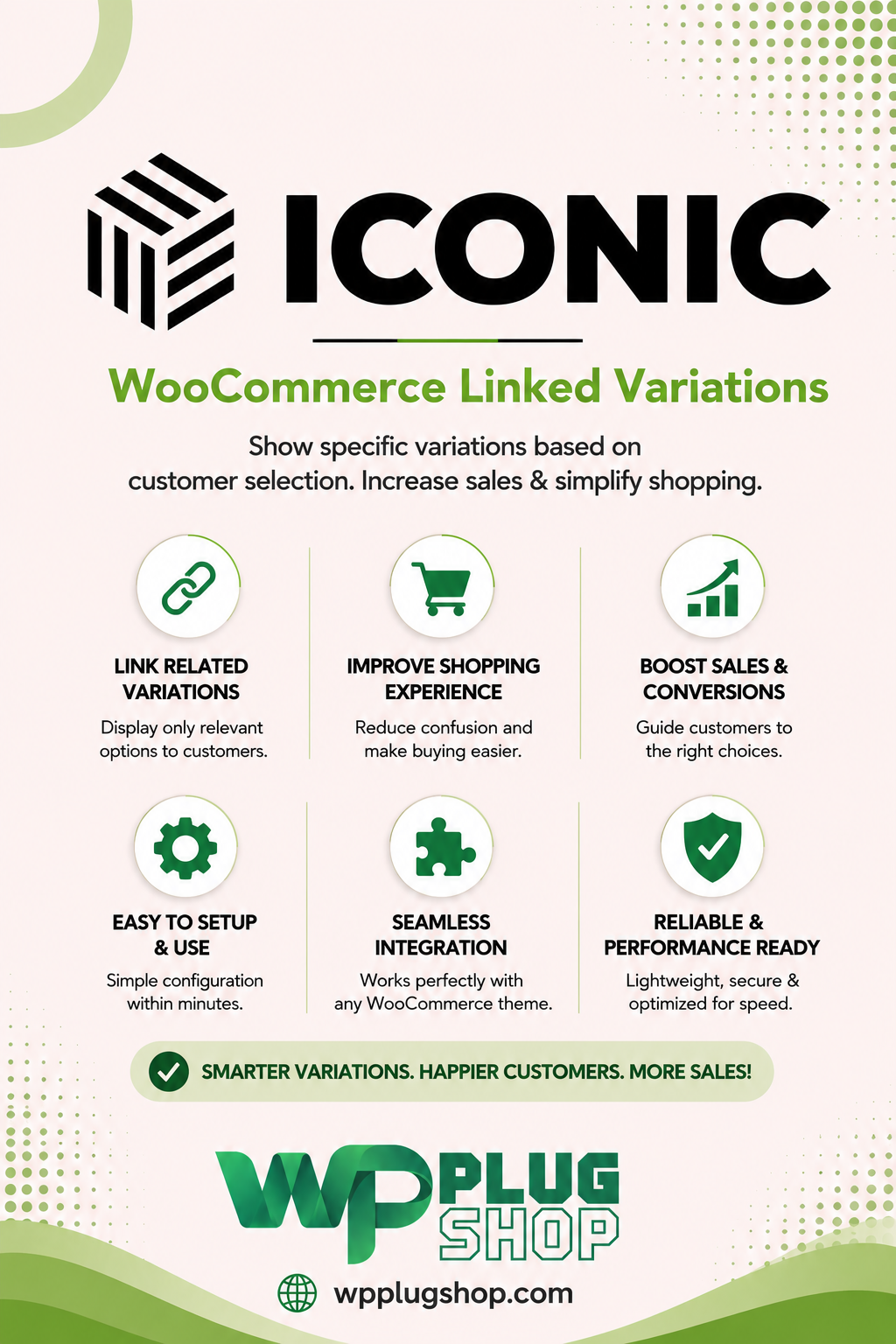Iconic WooCommerce Linked Variations – Link Separate Products as Variations - Image 2