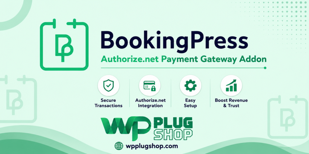 BookingPress Authorize.Net Payment Gateway Addon – WordPress Appointments