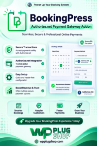 BookingPress Authorize.Net Payment Gateway Addon – WordPress Appointments