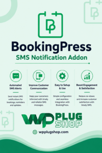 BookingPress SMS Notification Addon – Appointment SMS Alerts