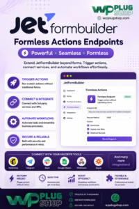 JetFormBuilder Formless Actions Endpoints – Frontend Actions & REST API