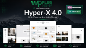 HyperX Theme – Responsive WordPress Portfolio Theme