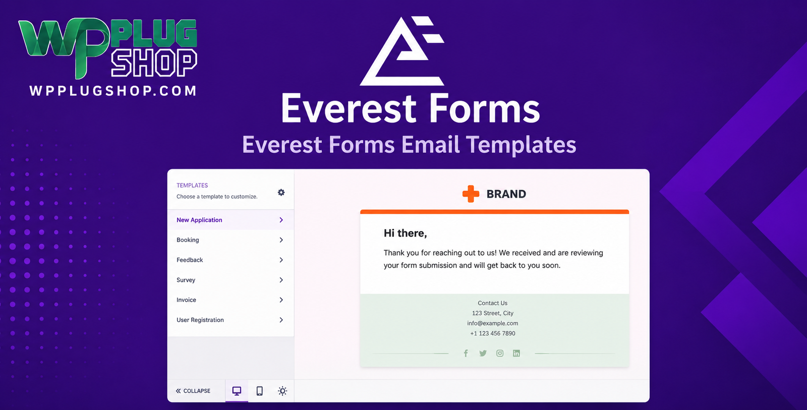 Everest Forms Email Templates