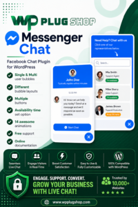 Messenger Chat Support – Facebook Messenger WordPress Plugin