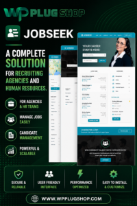 Jobseek – Job Board WordPress Theme
