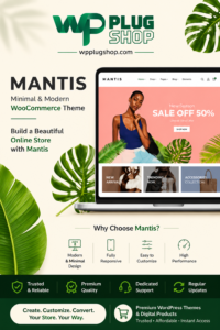 Mantis – Minimal & Modern WooCommerce Theme