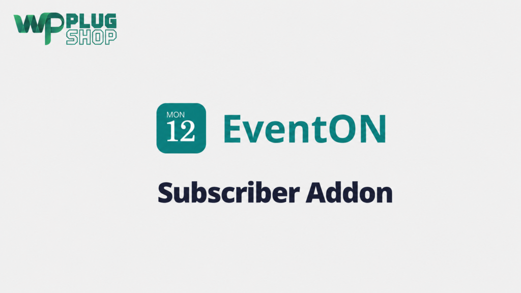 EventON Subscriber Addon – Event Subscription & Notifications