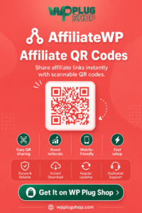 AffiliateWP Affiliate QR Codes – QR Code Addon for WordPress
