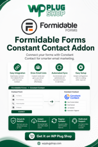 Formidable Forms Constant Contact – Email Marketing Addon