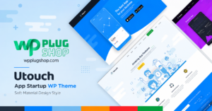 UTouch - Multi-Purpose Business and Digital Technology WordPress Theme