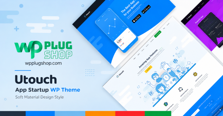 UTouch - Multi-Purpose Business and Digital Technology WordPress Theme