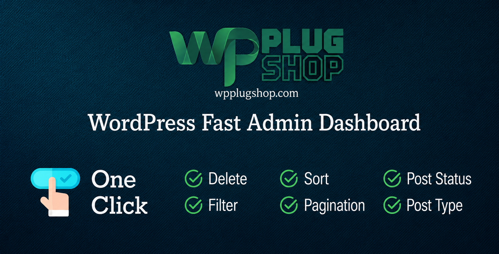 WordPress Fast Admin Dashboard – Admin Productivity & Workflow Plugin