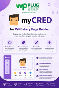 myCred for WPBakery Page Builder Addon