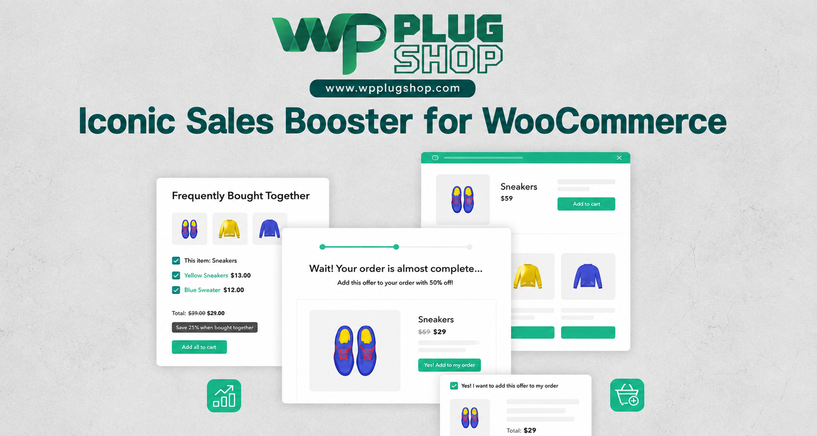 Iconic Sales Booster for WooCommerce – Upsell & Cross-Sell Plugin