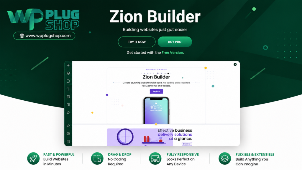 Zion Builder Pro – Advanced WordPress Page Builder