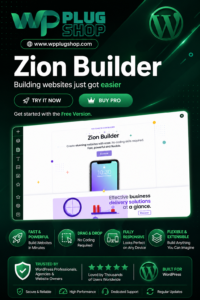 Zion Builder Pro – Advanced WordPress Page Builder