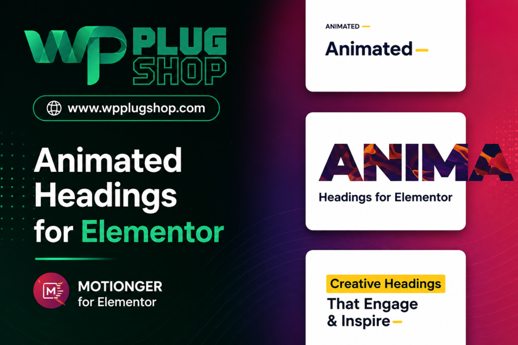 Motionger – Animated Heading for Elementor