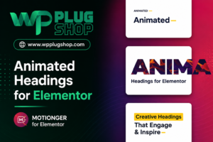 Motionger – Animated Heading for Elementor