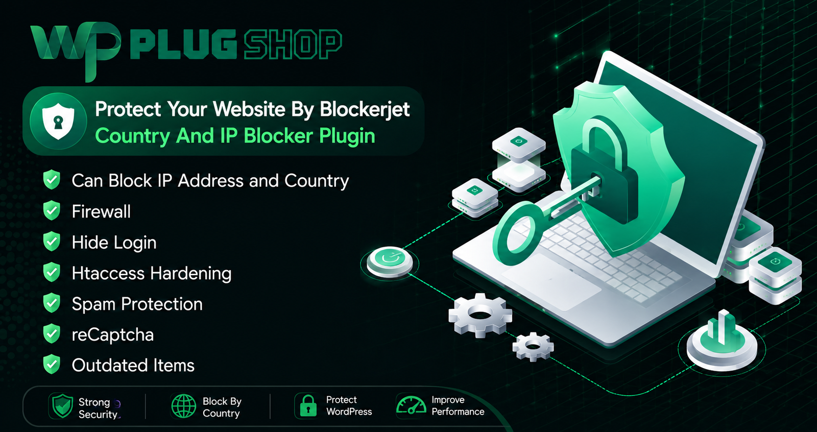BlockerJet – IP & Country Blocking WordPress Plugin