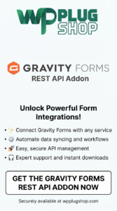 Gravity Forms REST API Addon