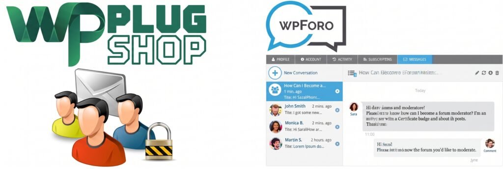 wpForo Private Messages – WordPress Forum Private Messaging Add-On