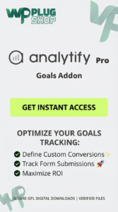 Analytify Goals Addon