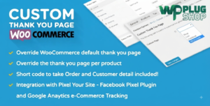 WooCommerce Custom Thank You Pages