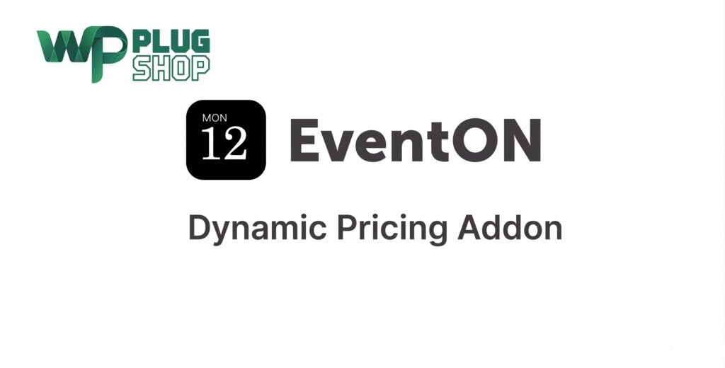 EventON Dynamic Pricing Addon – Dynamic Event Ticket Pricing