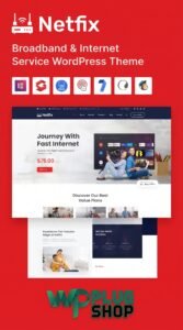 Netfix – Broadband & Internet Service Provider WordPress Theme