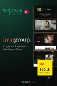 InsuGroup – Premium Insurance & Finance WordPress Theme