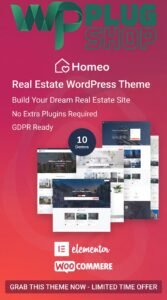 Homeo – Real Estate WordPress Theme