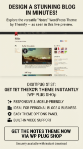 Themify Notes WordPress Theme