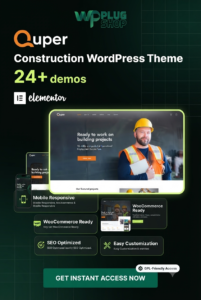 Quper — Premium Construction & Architecture WordPress Theme