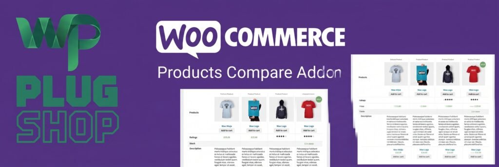 WooCommerce Products Compare Addon – Product Comparison Plugin