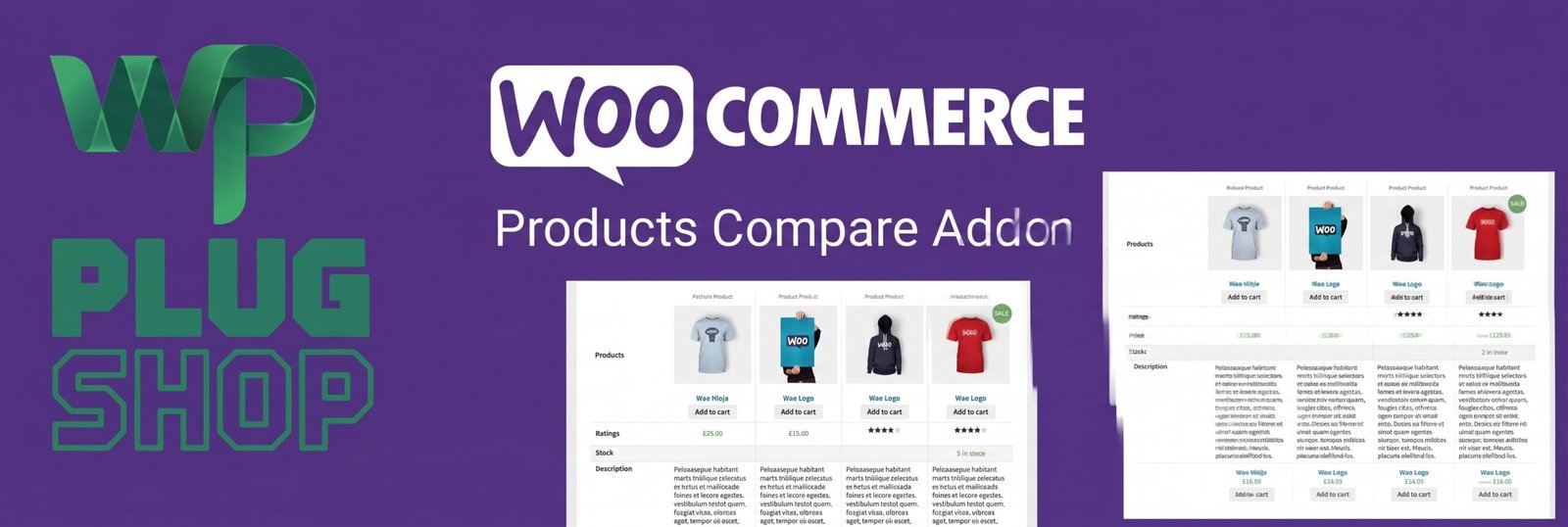 WooCommerce Products Compare Addon – Product Comparison Plugin