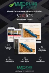 Thrive Themes Voice WordPress Theme – Blog, Author & Personal Branding