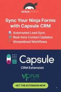 Ninja Forms Capsule CRM Extension – WordPress Plugin