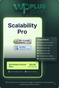 Scalability Pro by WPIntense – WooCommerce Database Speed & Scaling Plugin