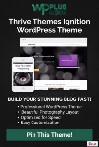 Thrive Themes Ignition WordPress Theme – Legacy Marketing Theme