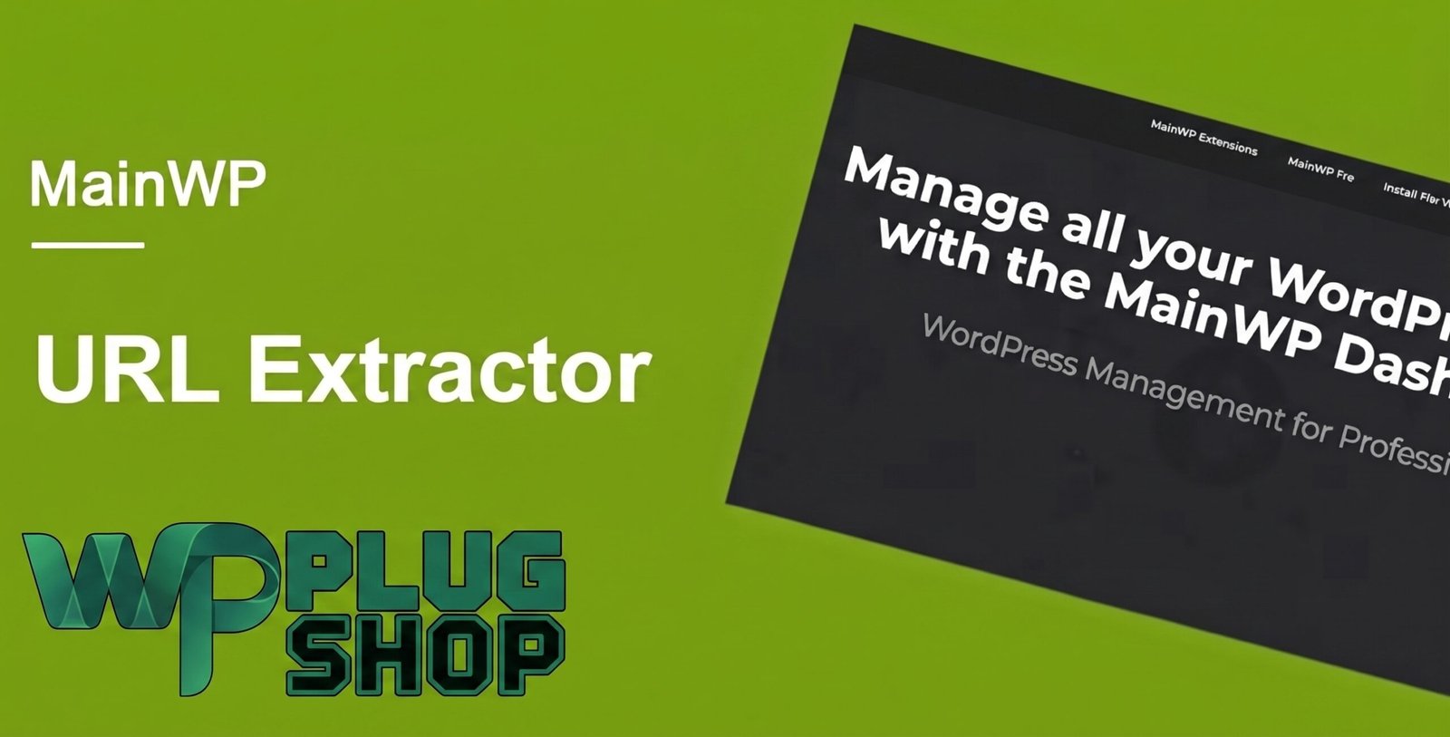 MainWP URL Extractor – WordPress URL Export Tool